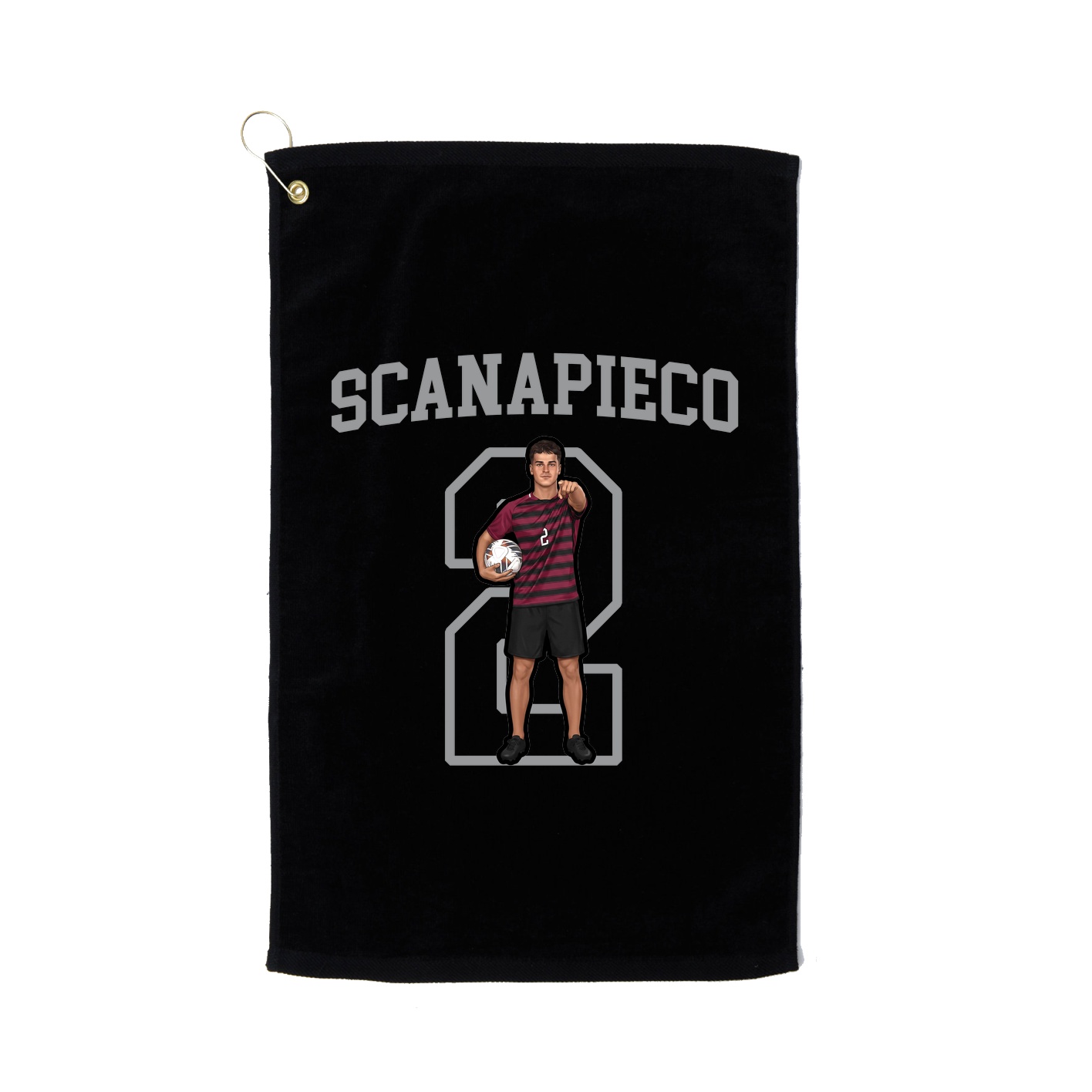 Golf Towel — Shirsey in Black