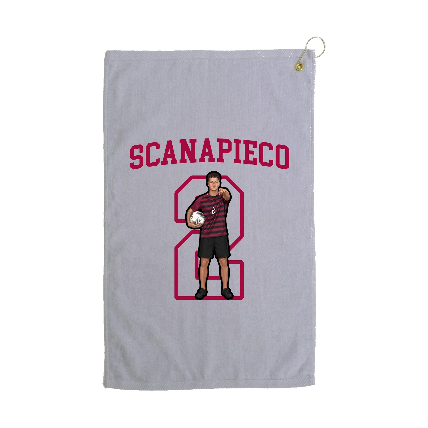 Golf Towel — Shirsey in Grey