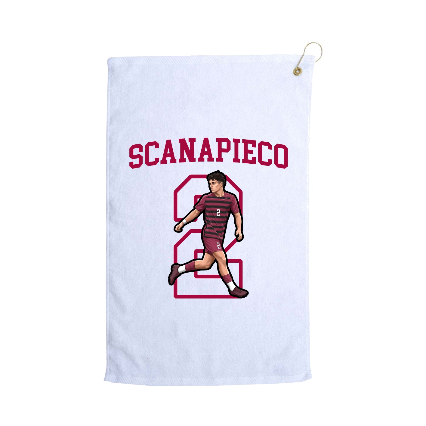 Golf Towel — Shirsey in White