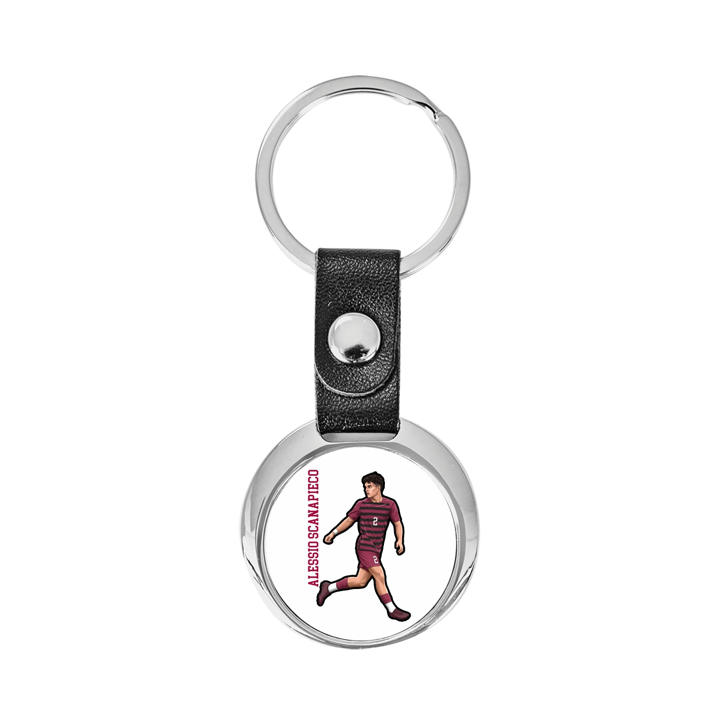 Key Chain — Name Vertical in Classic