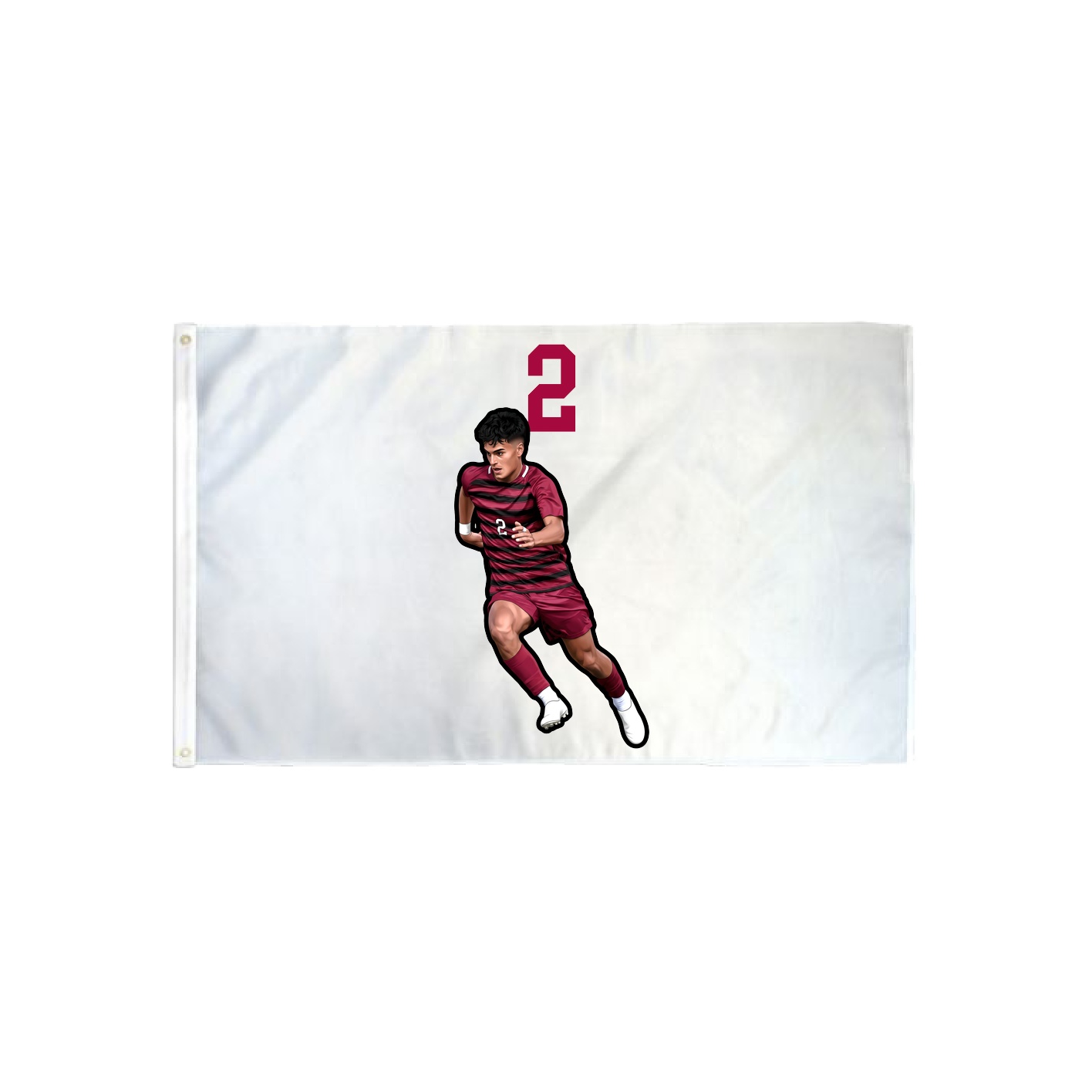 3x5 Flag — Number Top in Classic