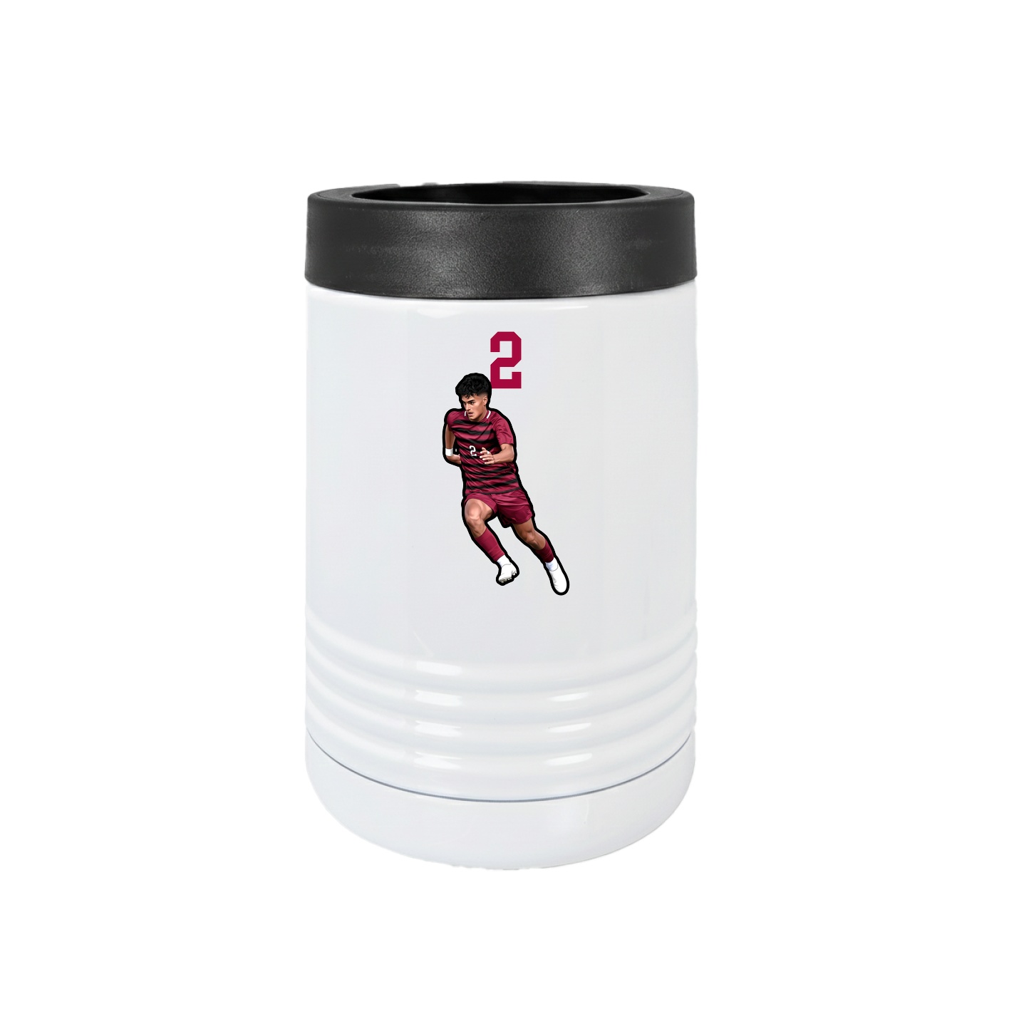 Beverage Holder — Number Top in White