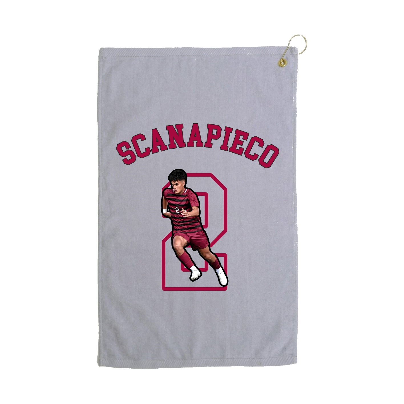 Golf Towel — Shirsey Arch in Grey