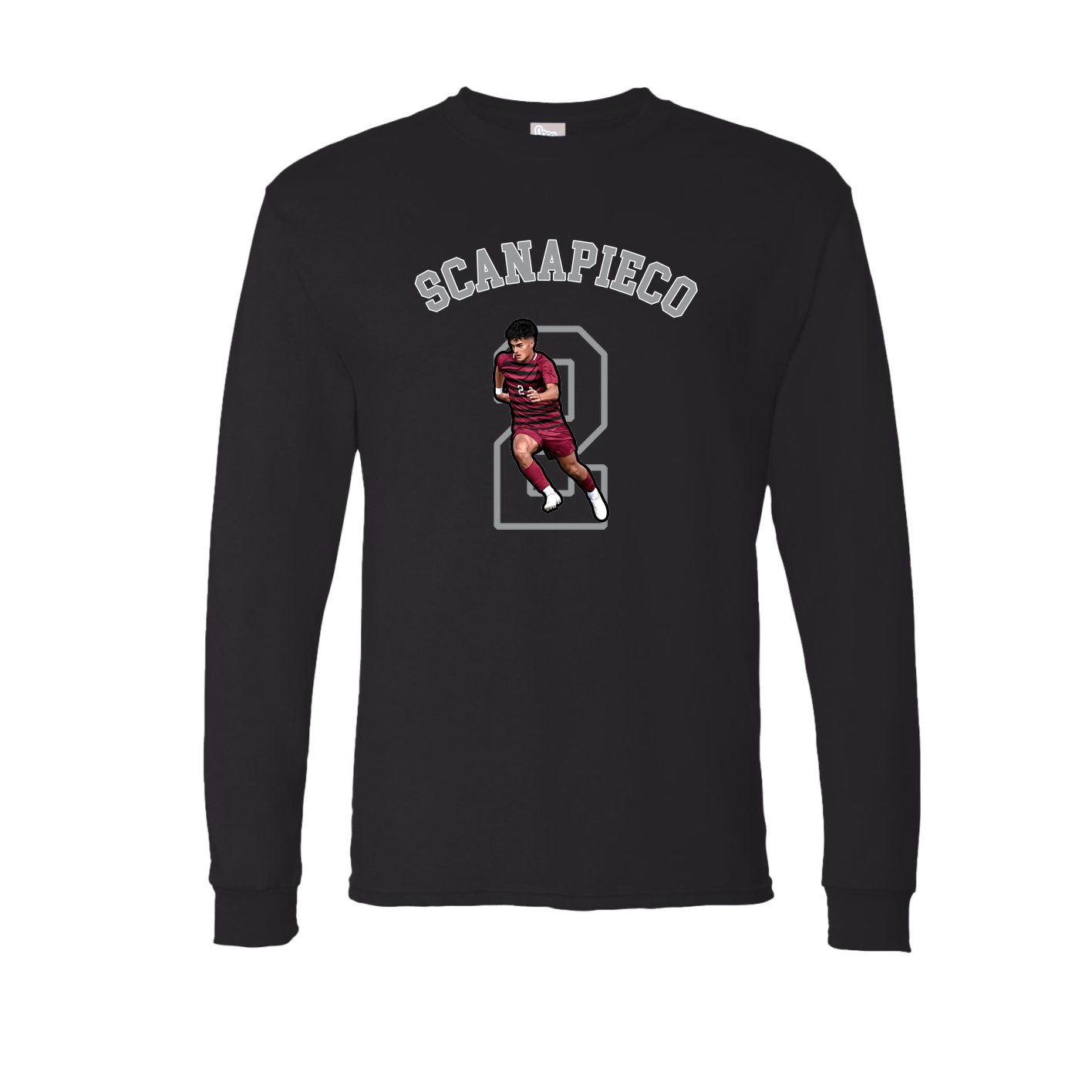 Long Sleeve Tee — Shirsey Arch in Black