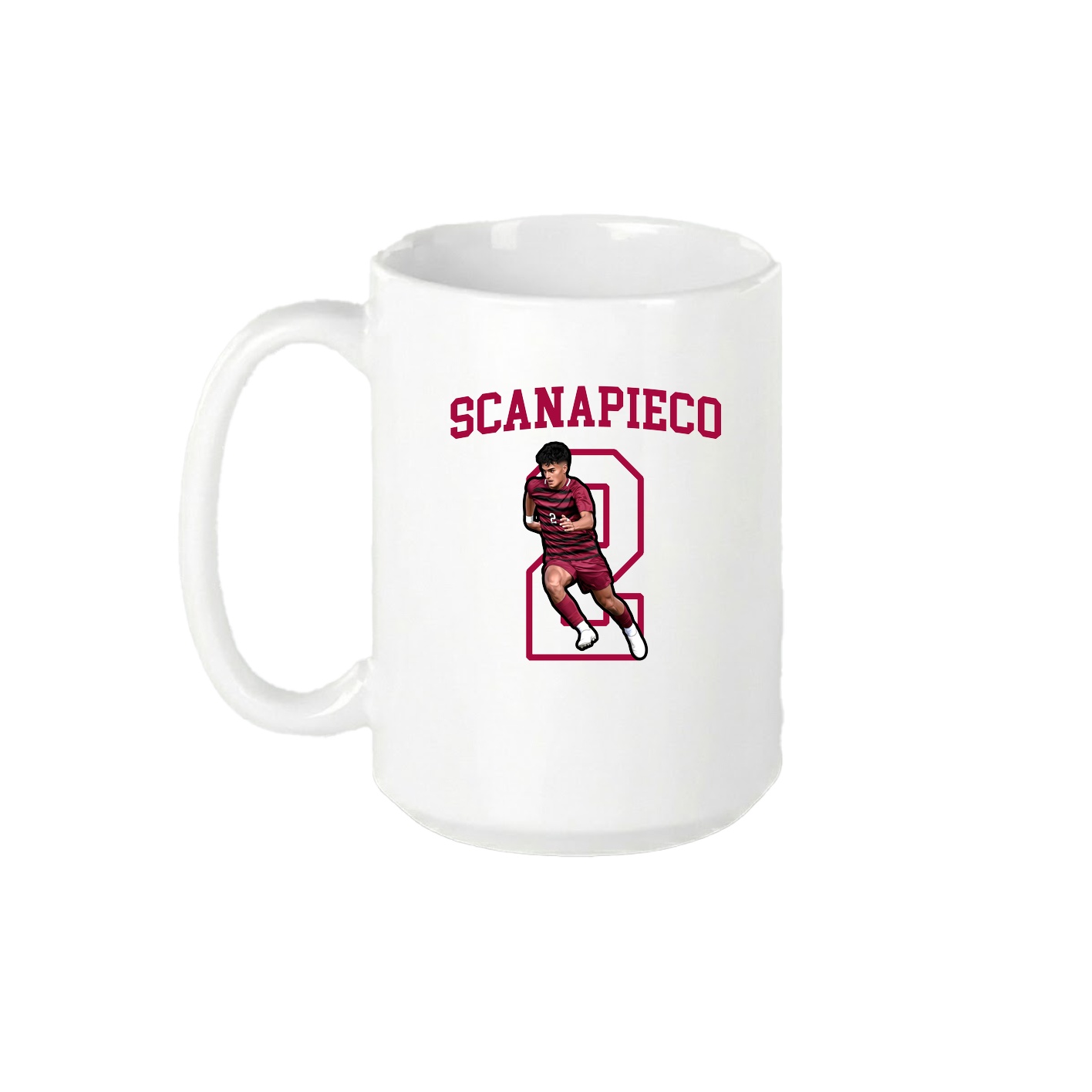 15oz Coffee Mug — Shirsey in White