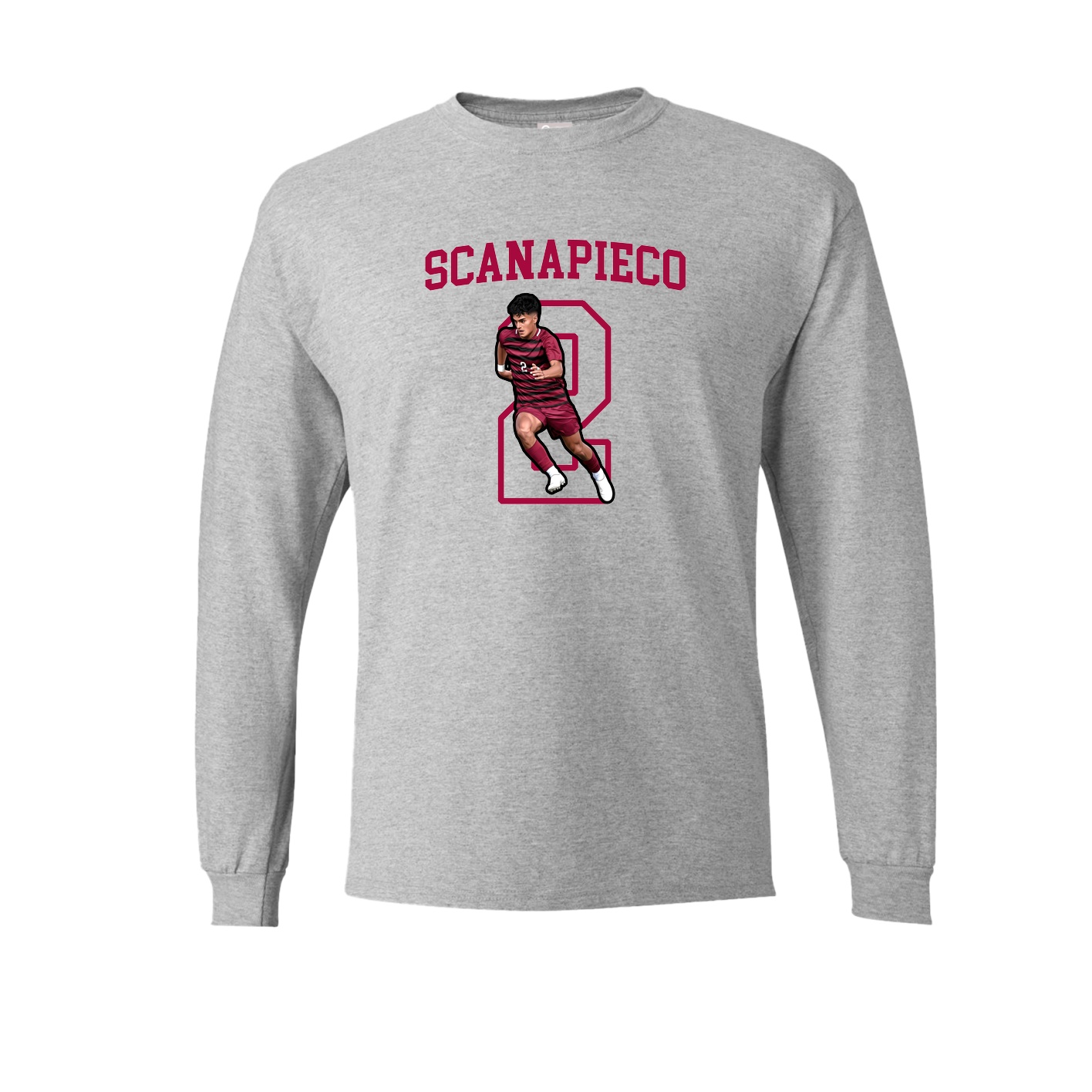Long Sleeve Tee — Shirsey in Grey