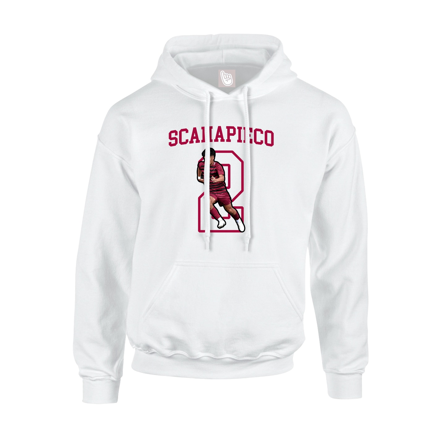 Hoodie — Shirsey in White
