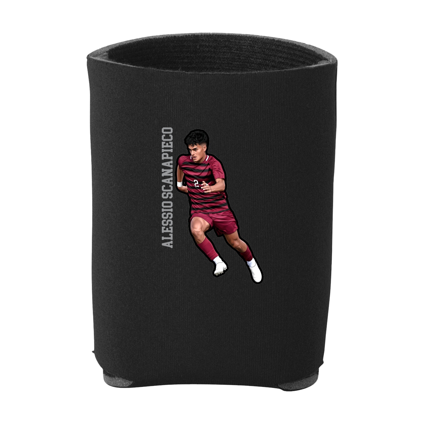 Can Holder — Name Vertical in Black