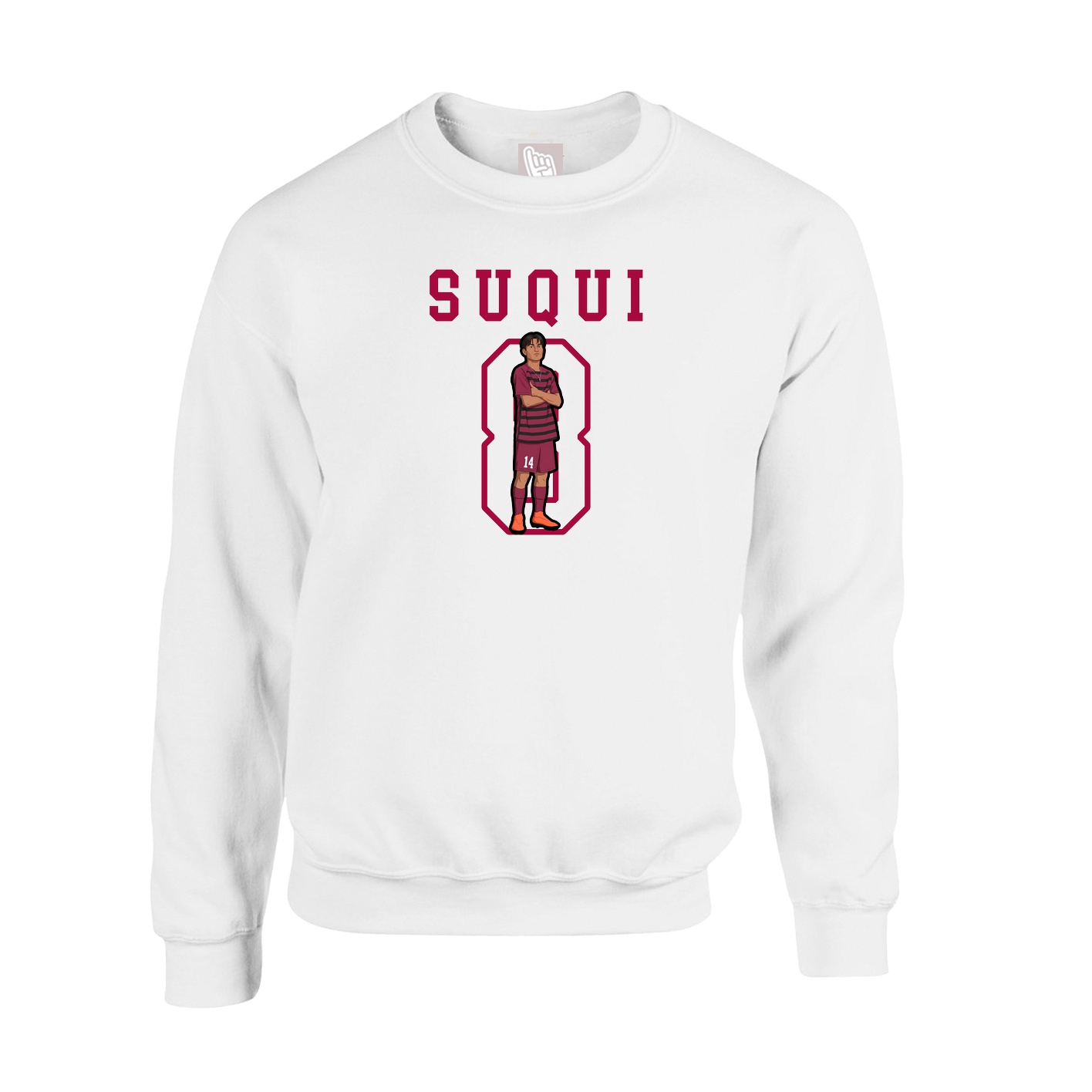 Fleece Crew — Shirsey in White