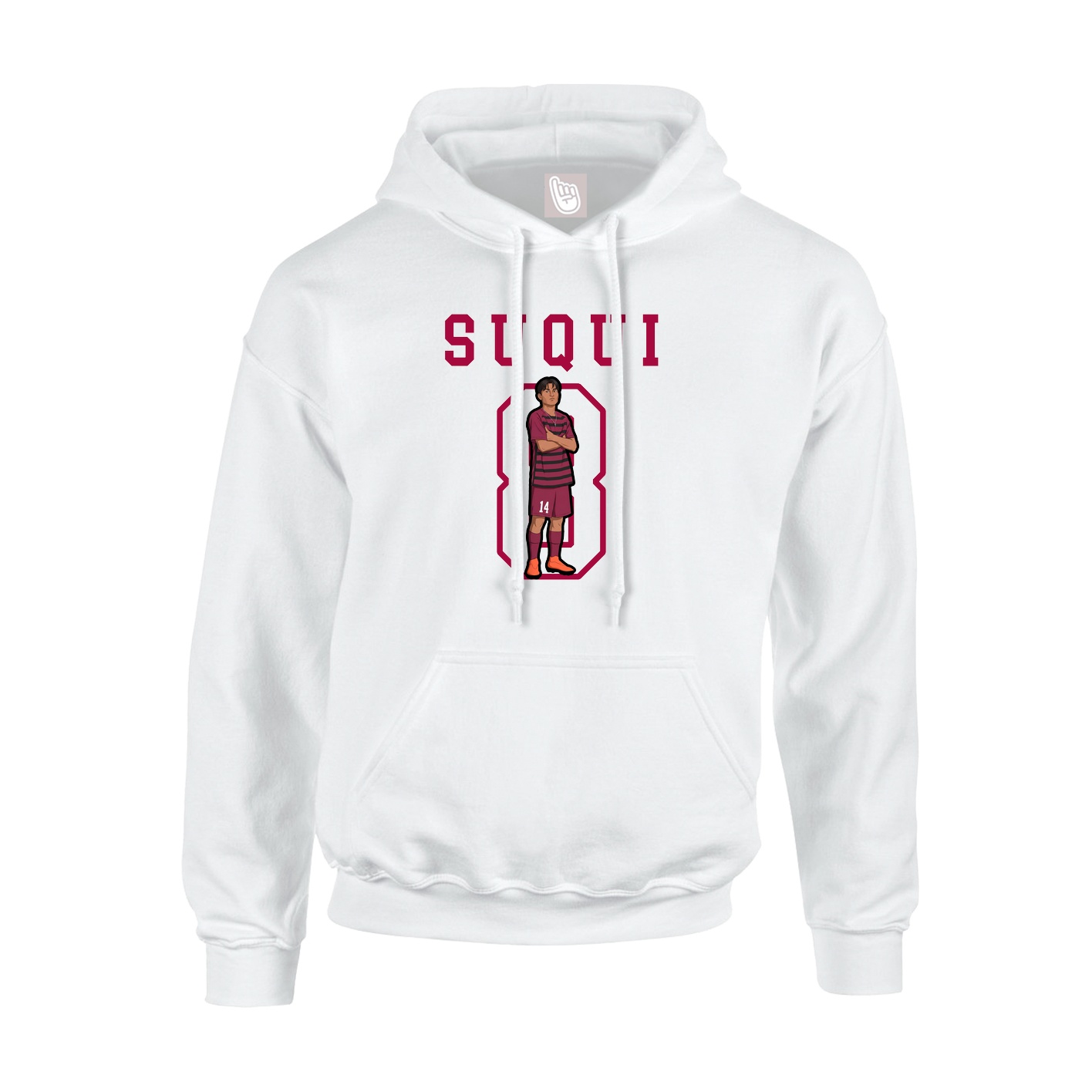 Youth Hoodie — Shirsey in White
