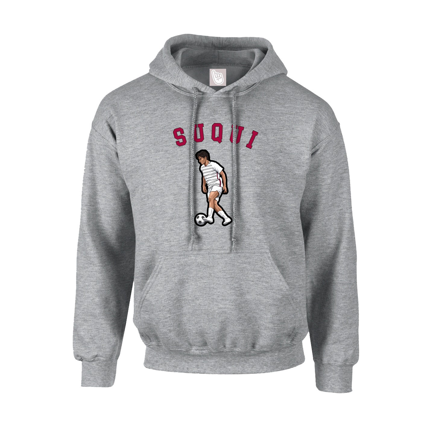 Youth Hoodie — Shirsey Arch in Grey