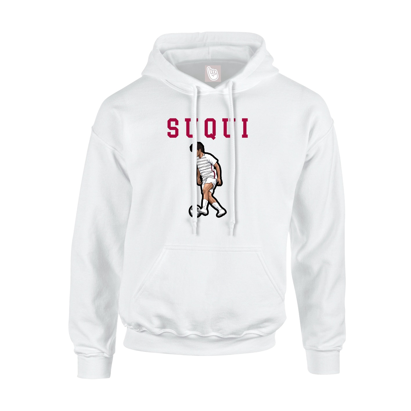 Hoodie — Shirsey in White