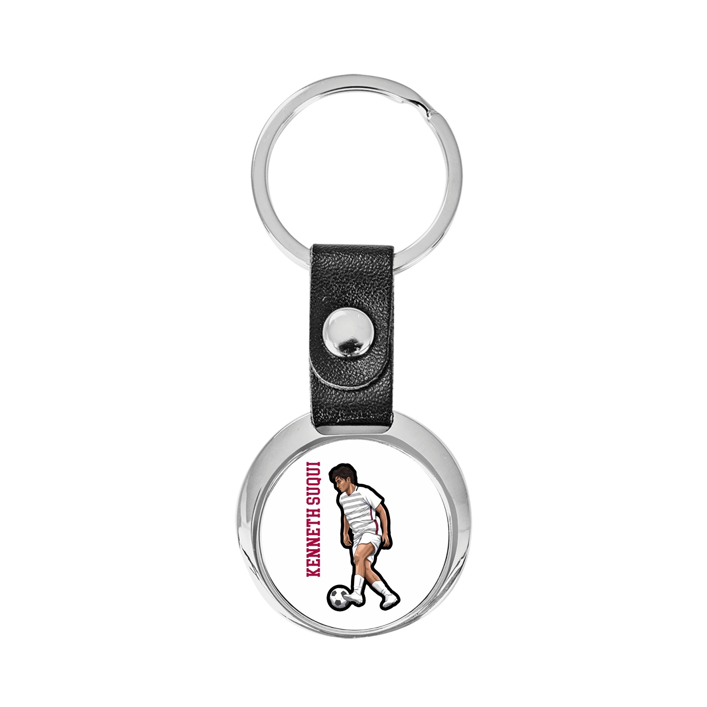 Key Chain — Name Vertical in Classic