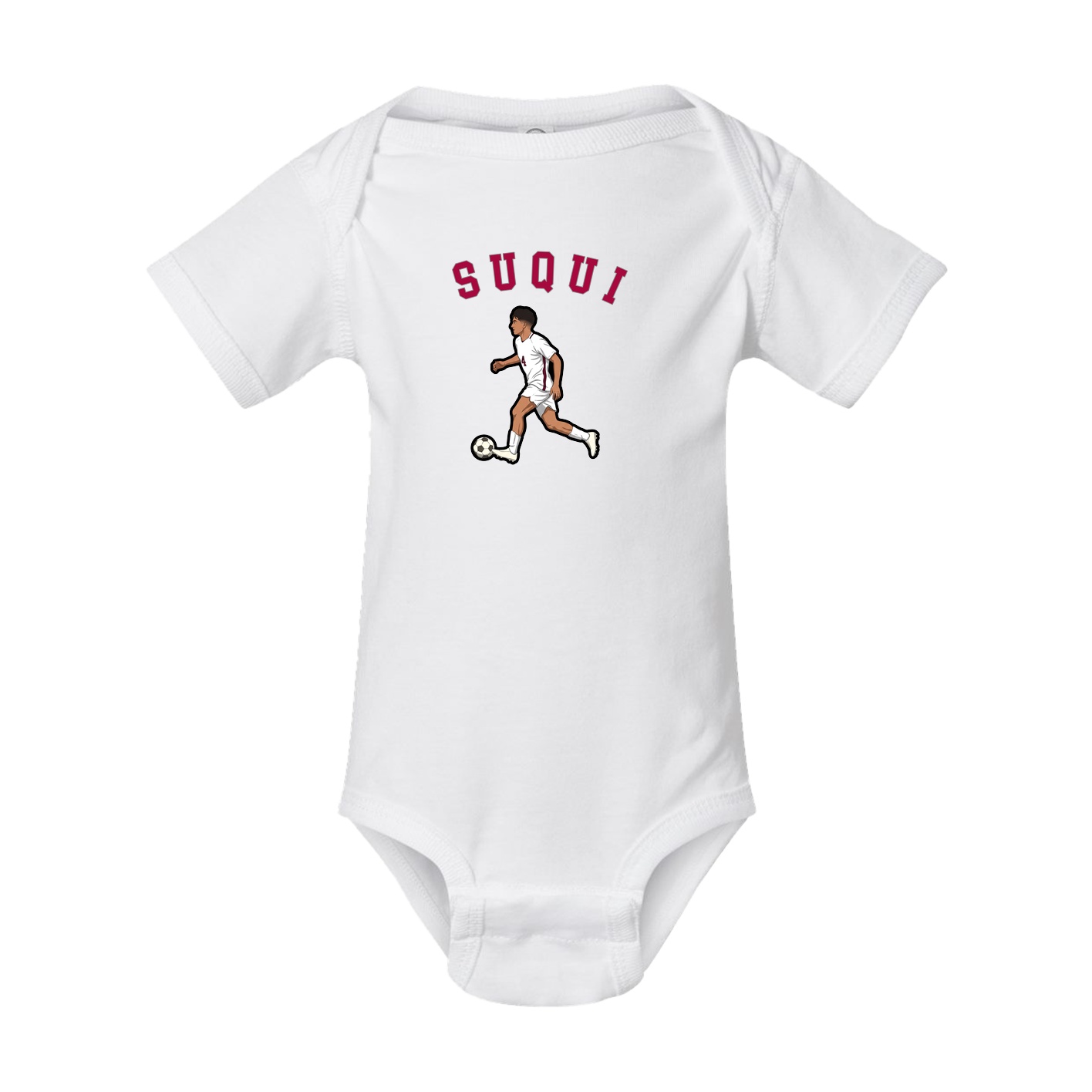 Baby Onesie — Shirsey Arch in White