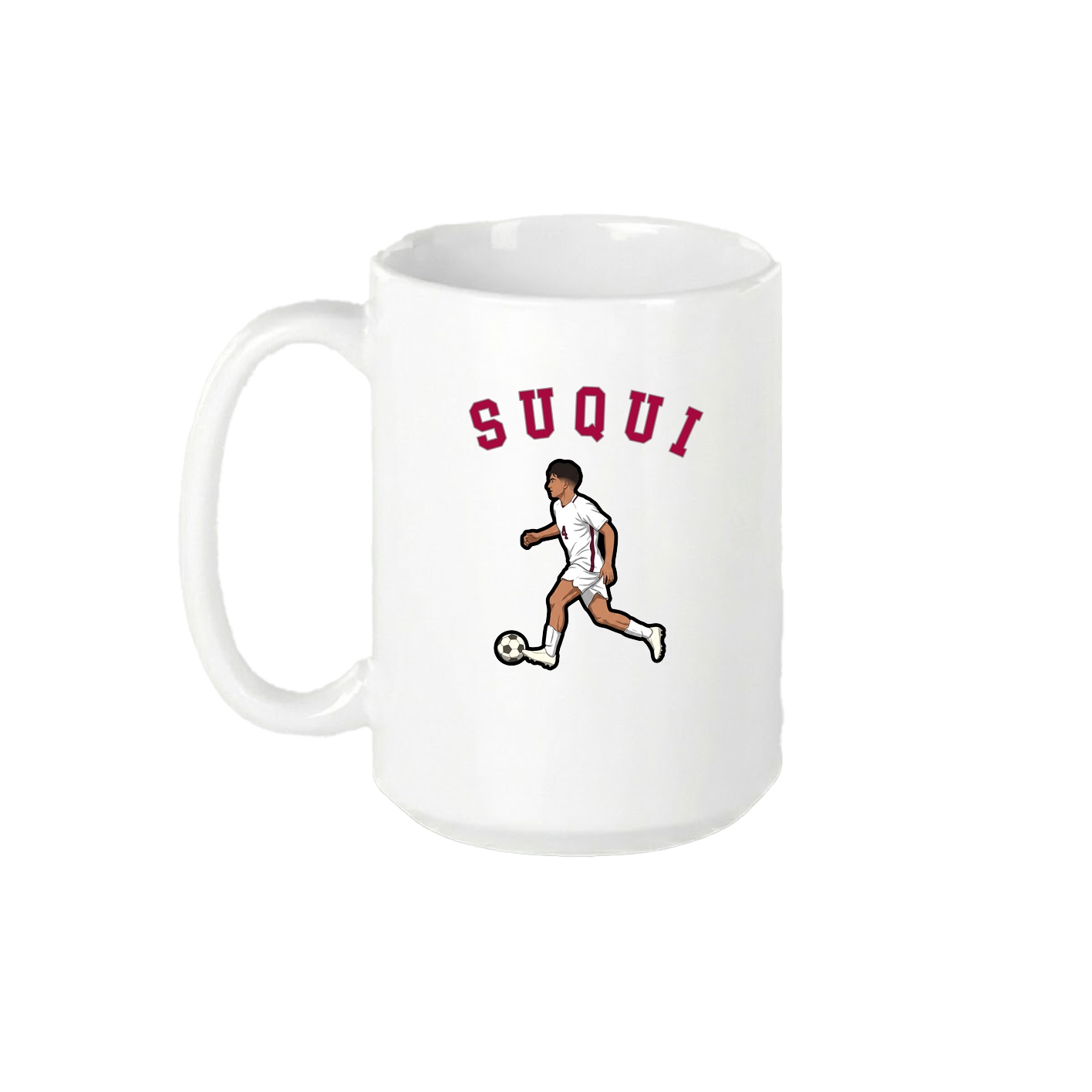 15oz Coffee Mug — Shirsey Arch in White