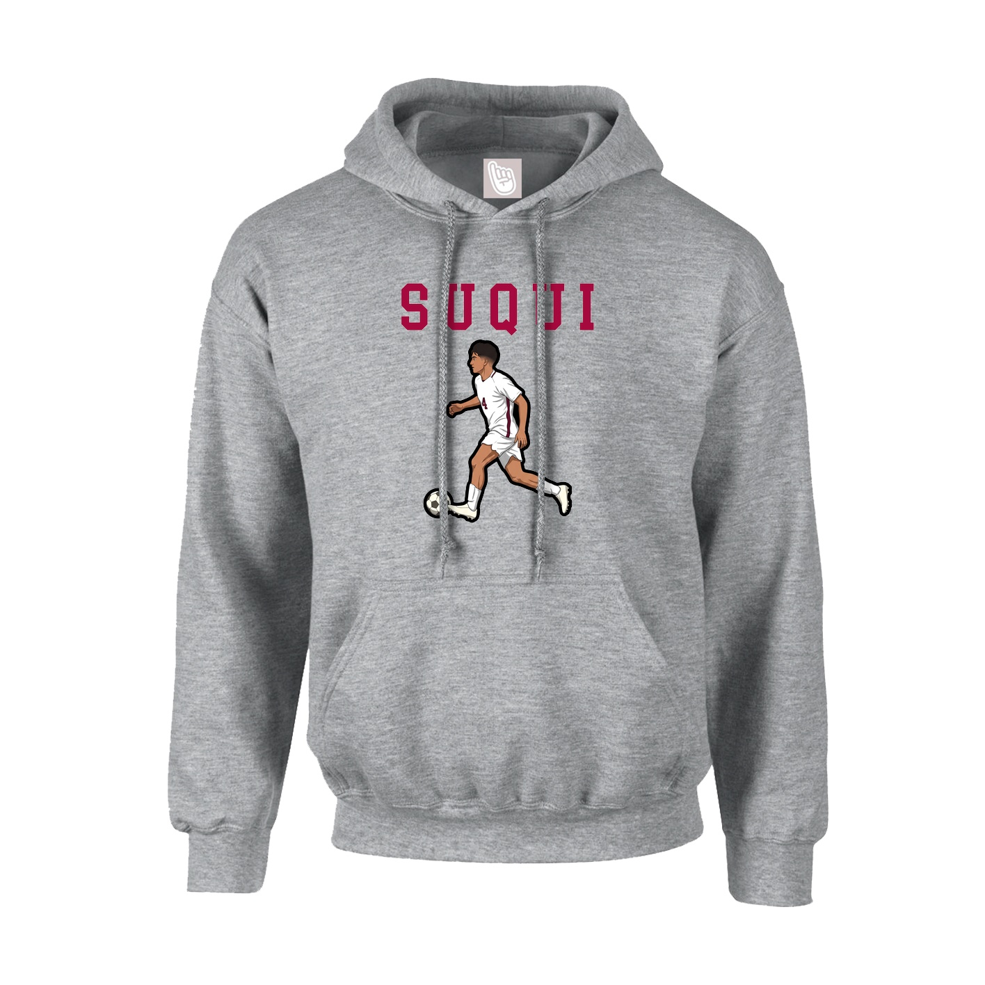 Hoodie — Shirsey in Grey