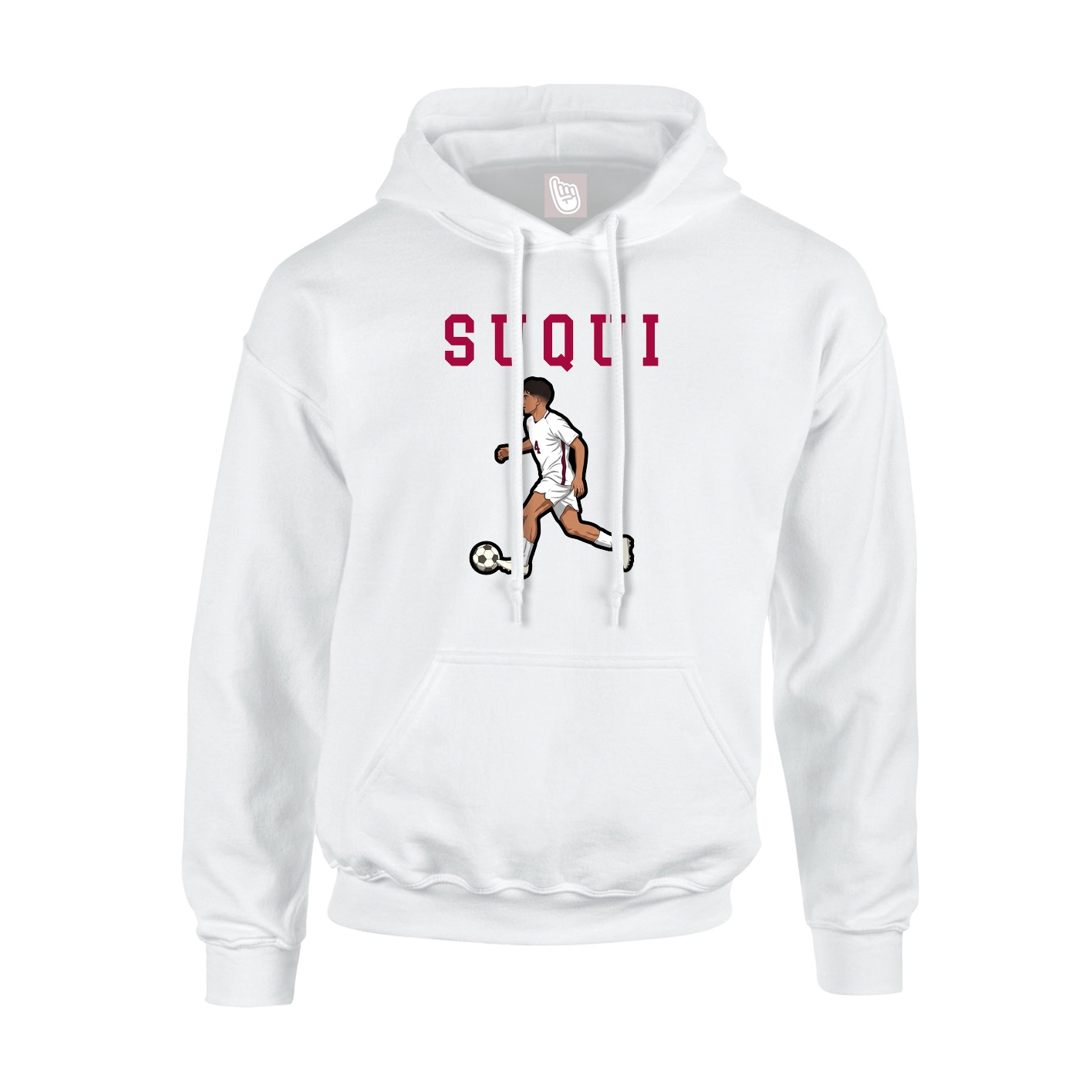 Hoodie — Shirsey in White
