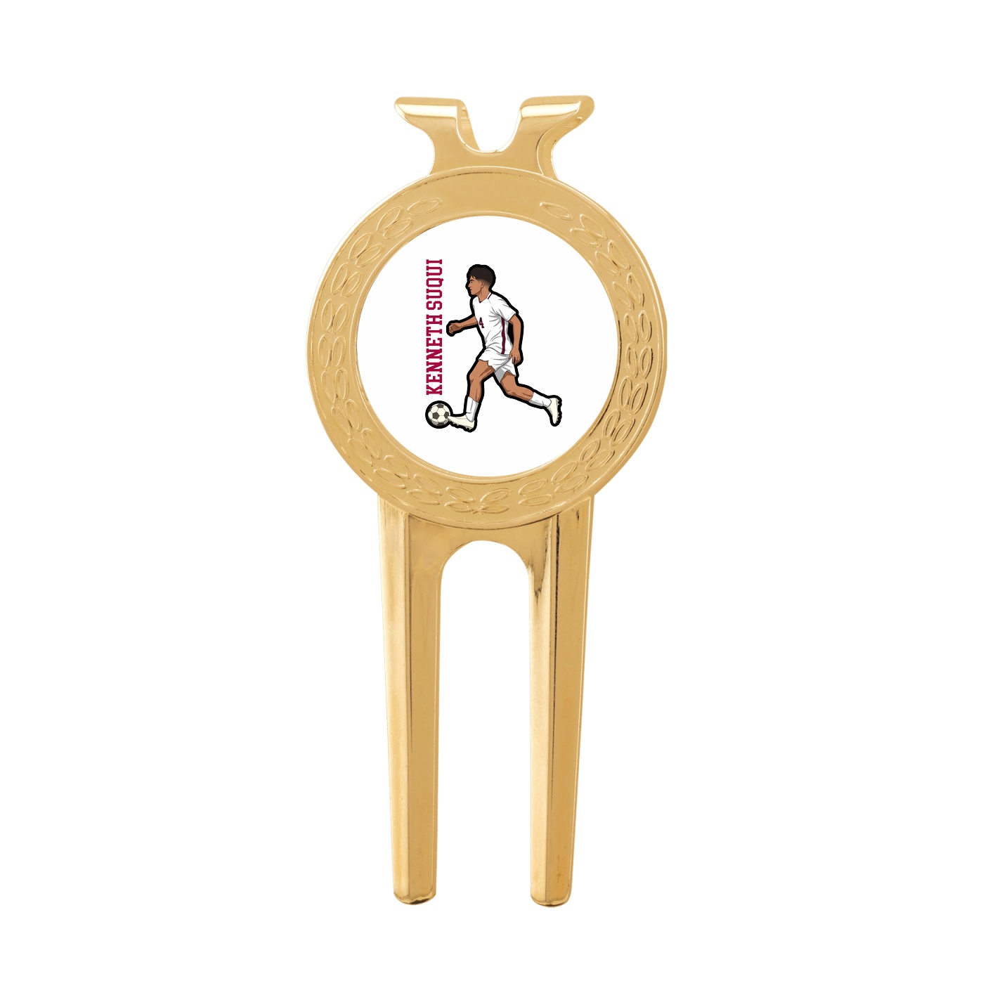 Divot Tool with Ball Marker — Name Vertical in Classic