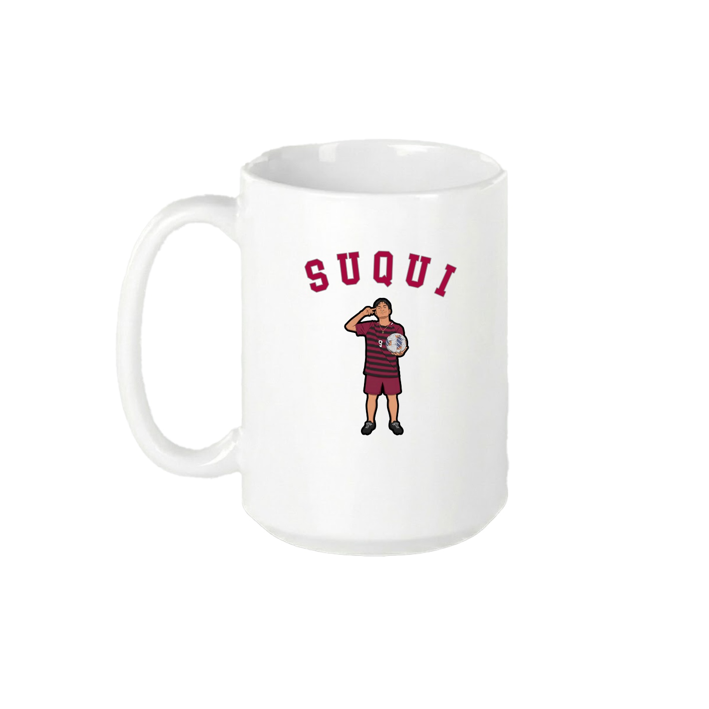 15oz Coffee Mug — Shirsey Arch in White