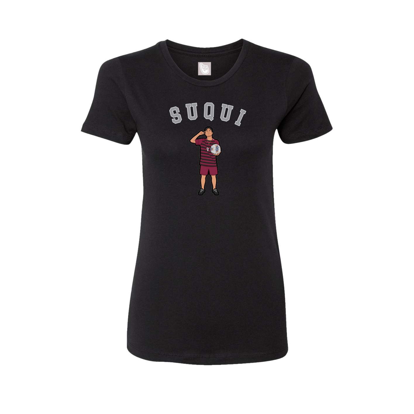 Womens Tee — Shirsey Arch in Black