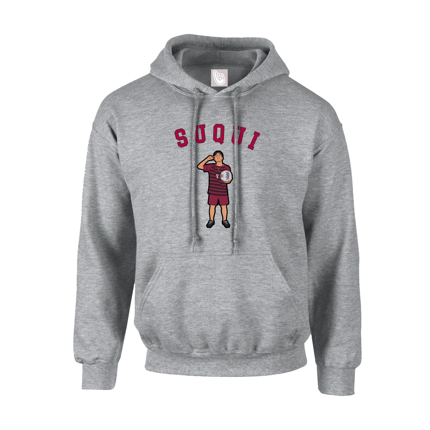 Hoodie — Shirsey Arch in Grey