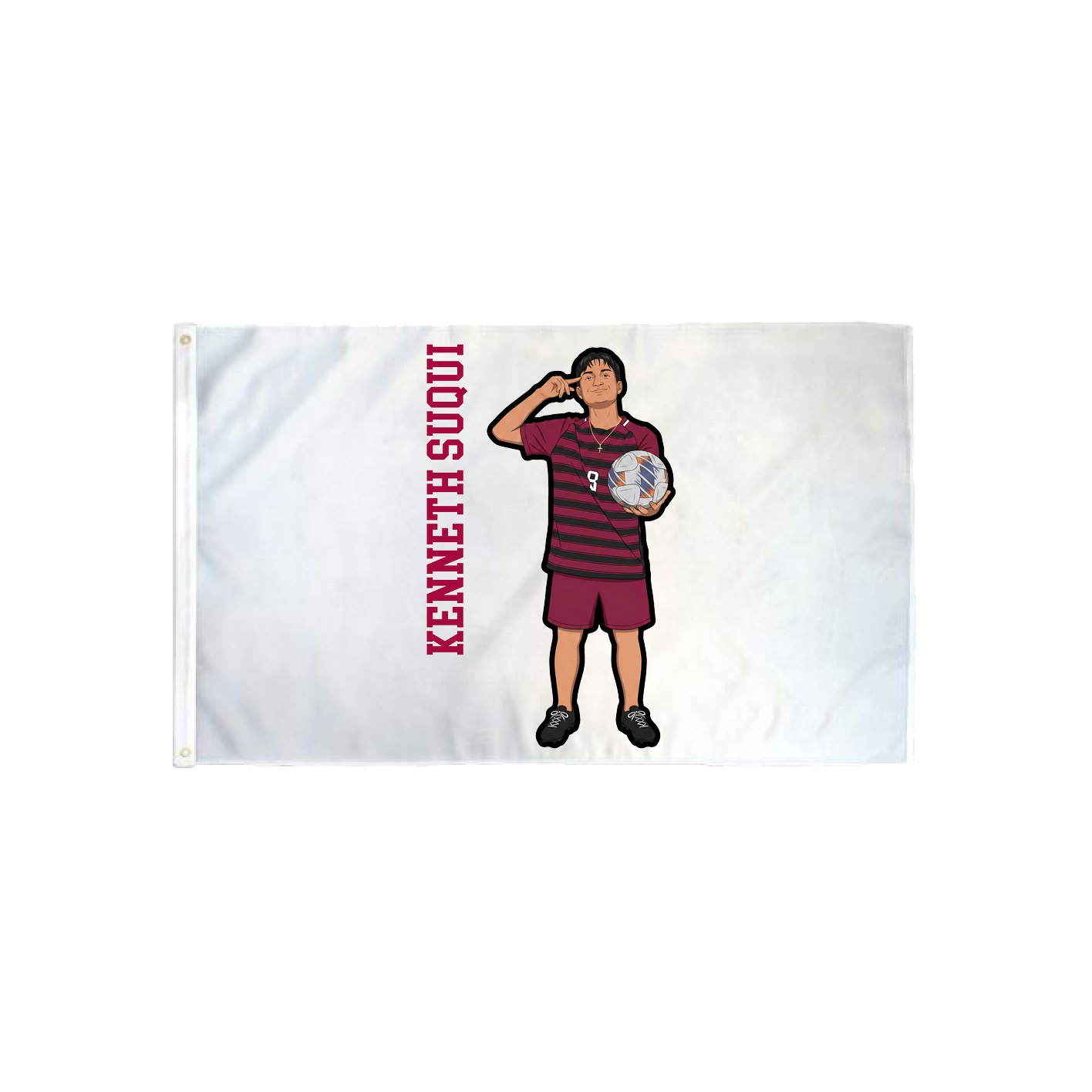 3x5 Flag — Name Vertical in Classic