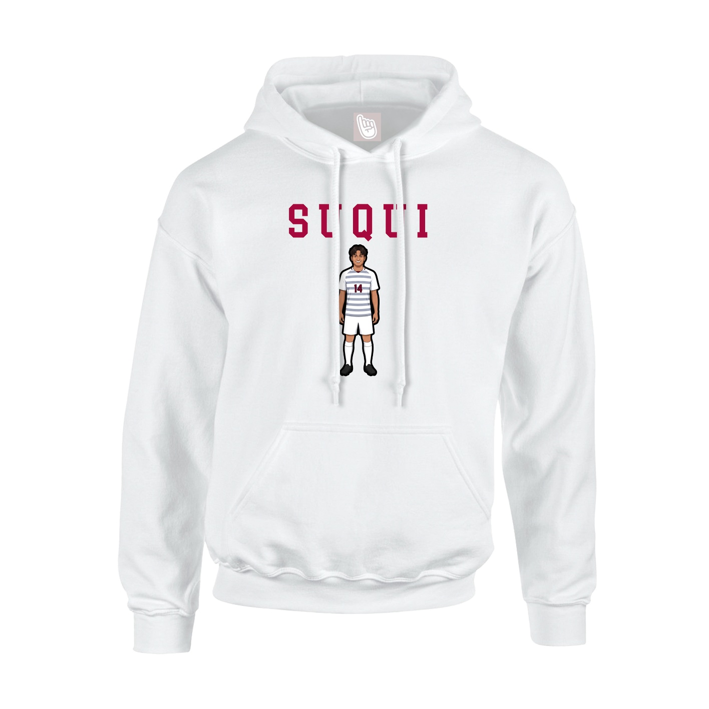 Youth Hoodie — Shirsey in White