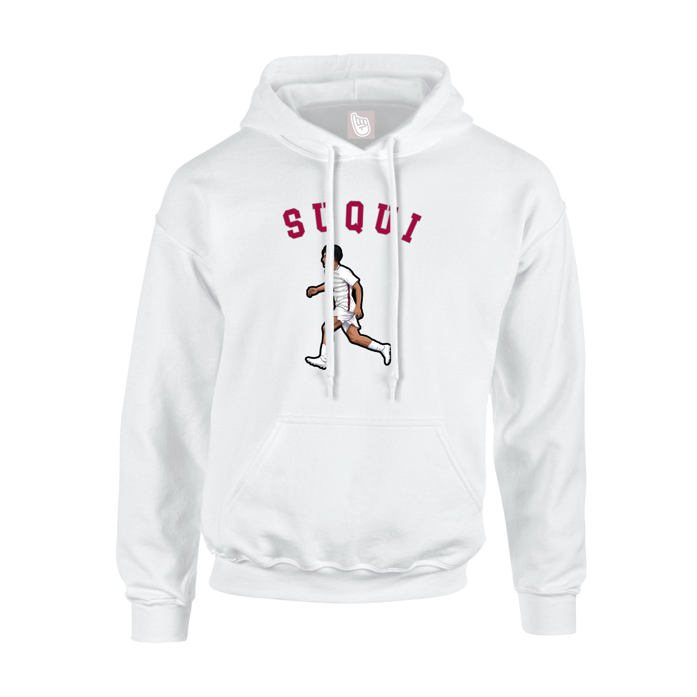 Hoodie — Shirsey Arch in White