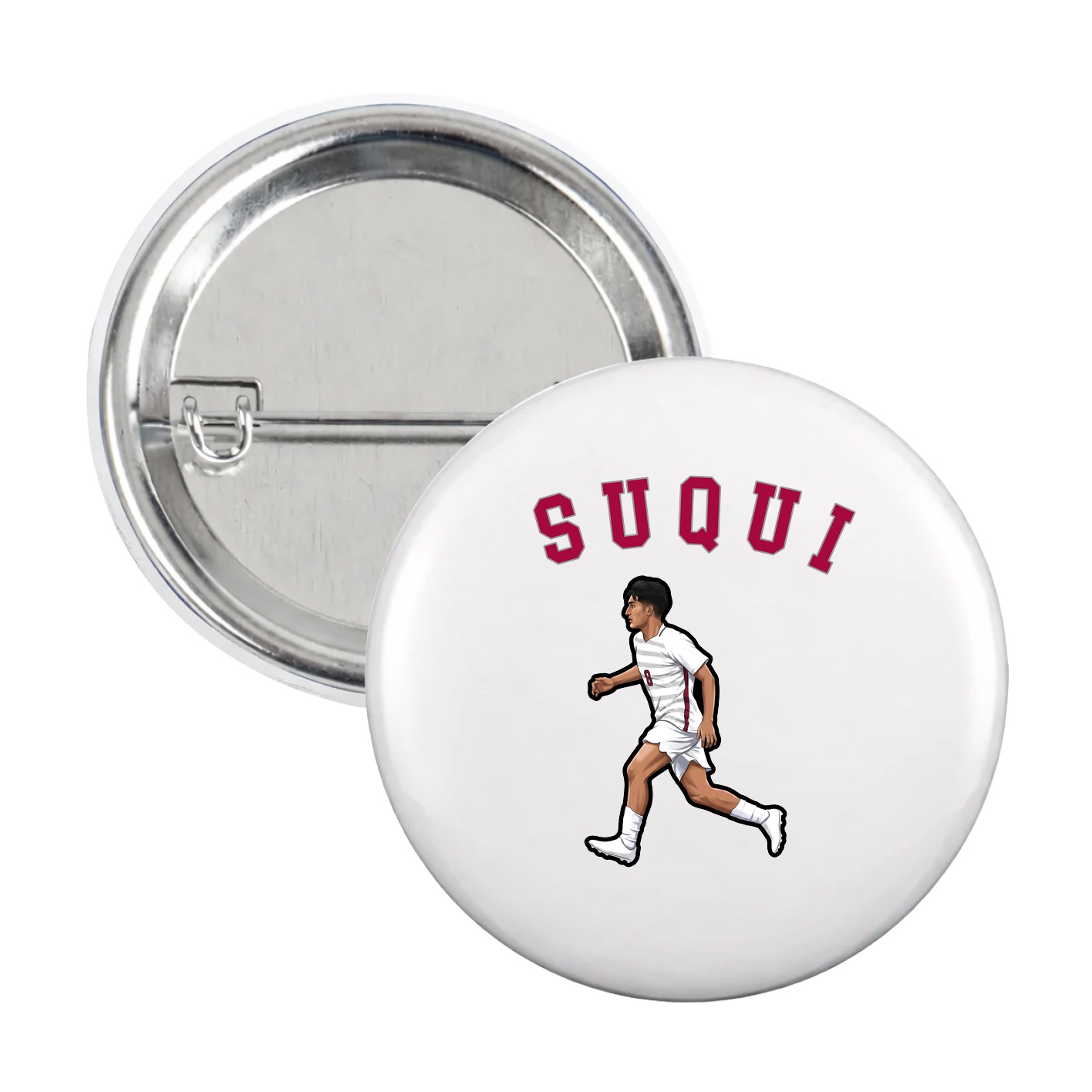 Game Day Button — Shirsey Arch in White