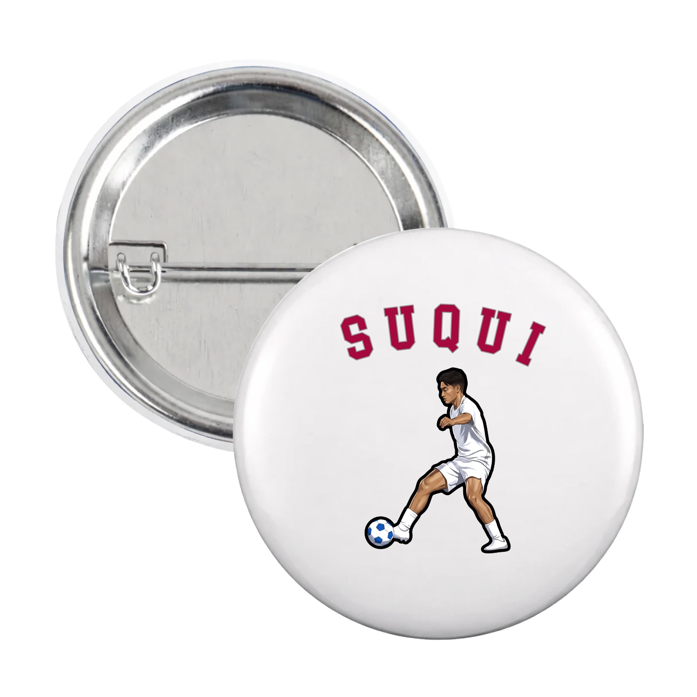 Game Day Button — Shirsey Arch in White