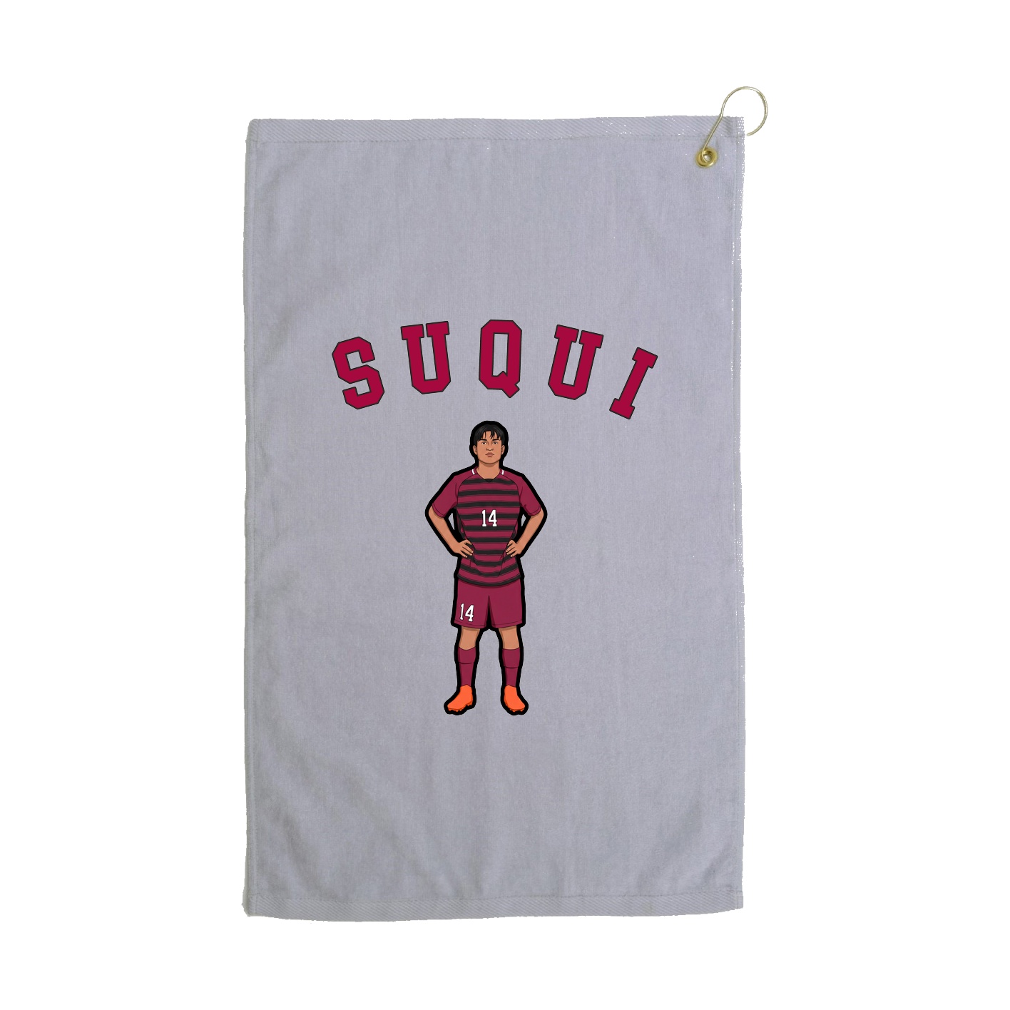 Golf Towel — Shirsey Arch in Grey