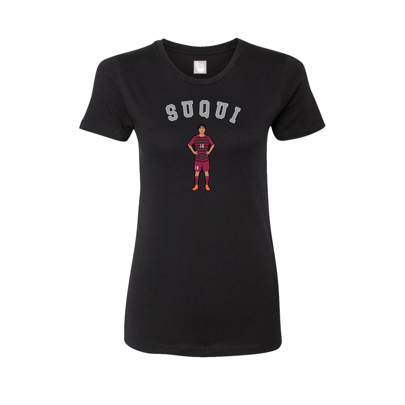 Womens Tee — Shirsey Arch in Black