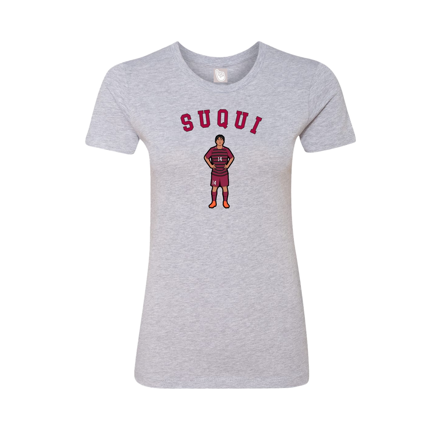 Womens Tee — Shirsey Arch in Grey
