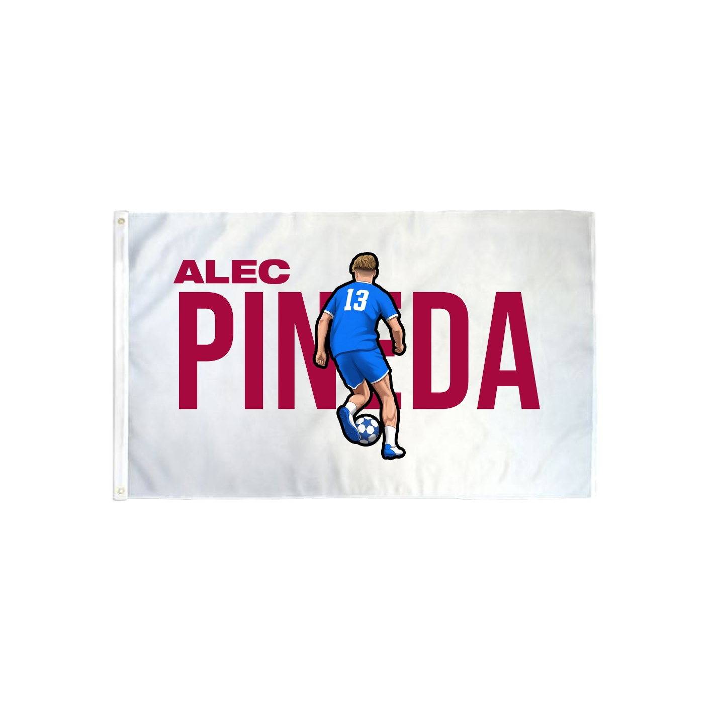 3x5 Flag — Player Name in Classic