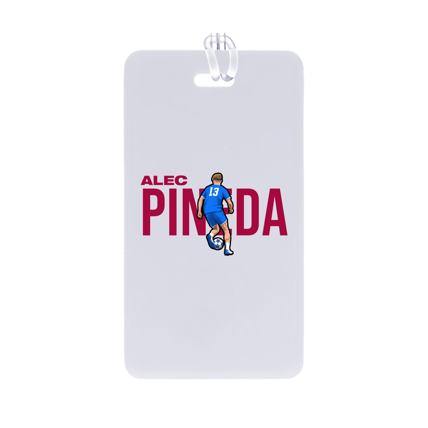 Bag Tag — Player Name in Classic