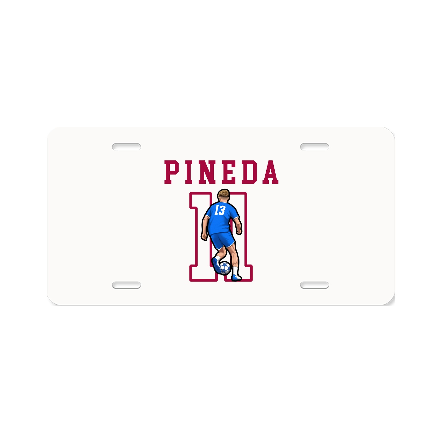License Plate — Shirsey in Classic