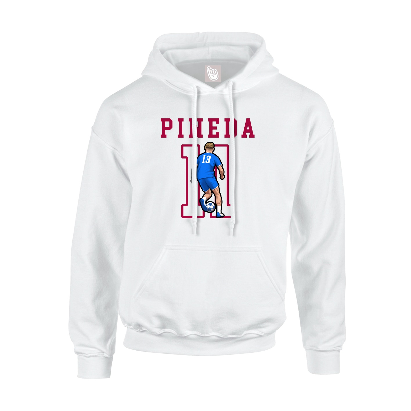 Youth Hoodie — Shirsey in White