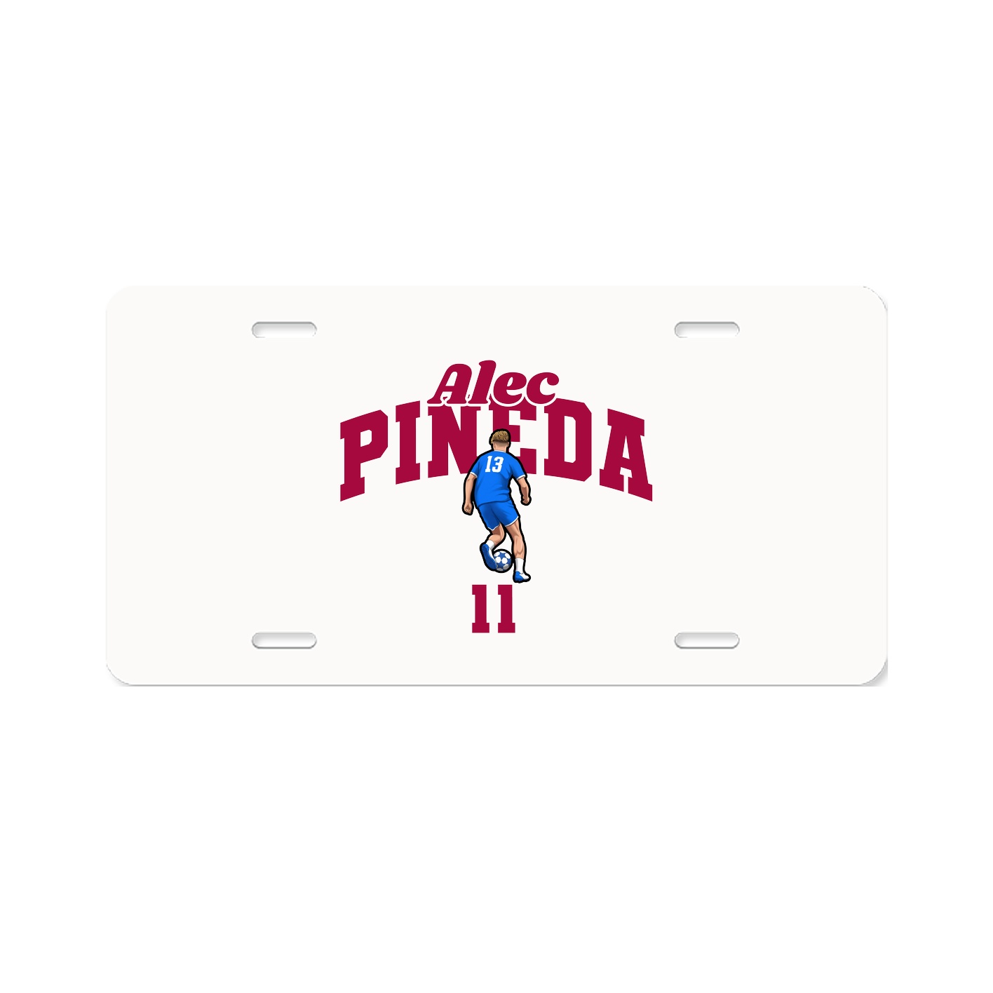 License Plate — Signature Arch in Classic