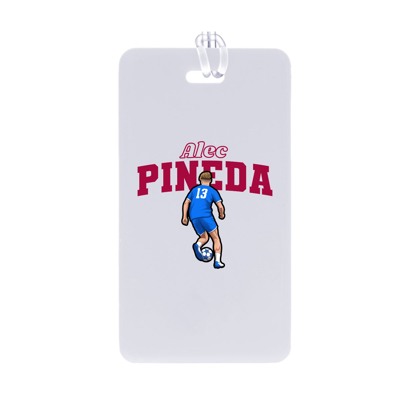 Bag Tag — Name Arch in Classic