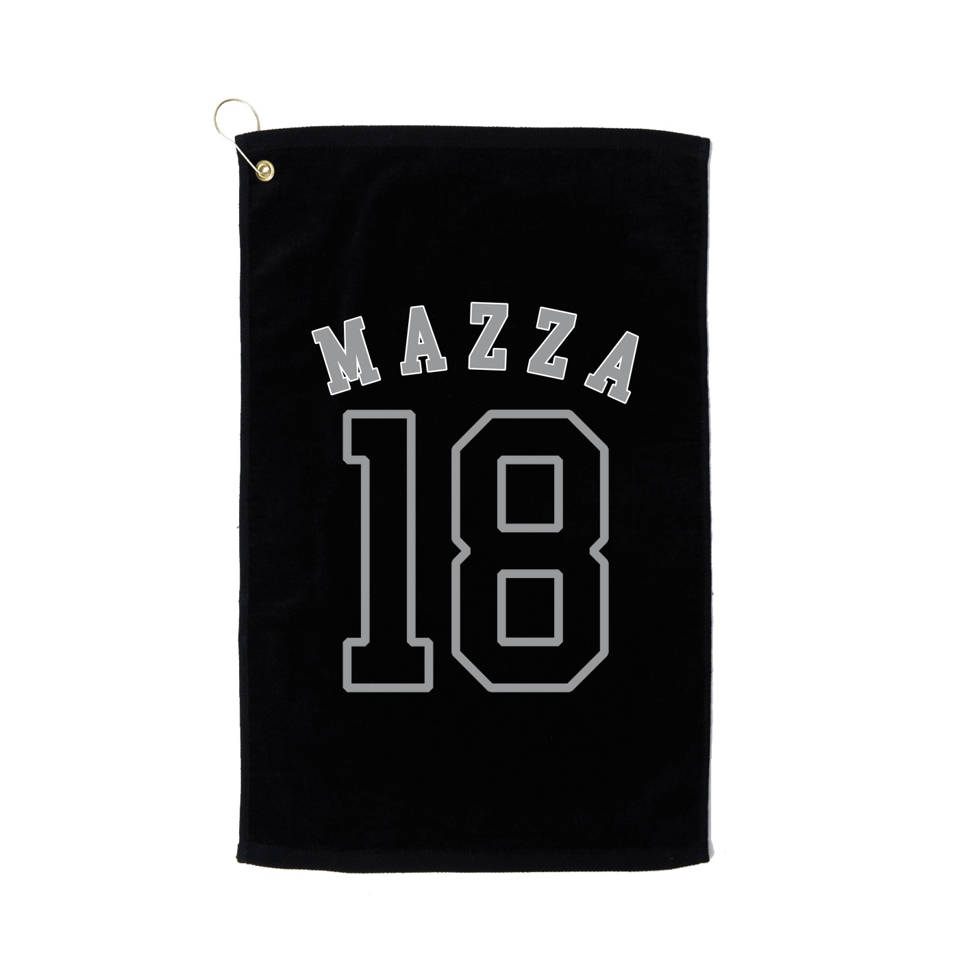 Golf Towel — Shirsey Arch in Black