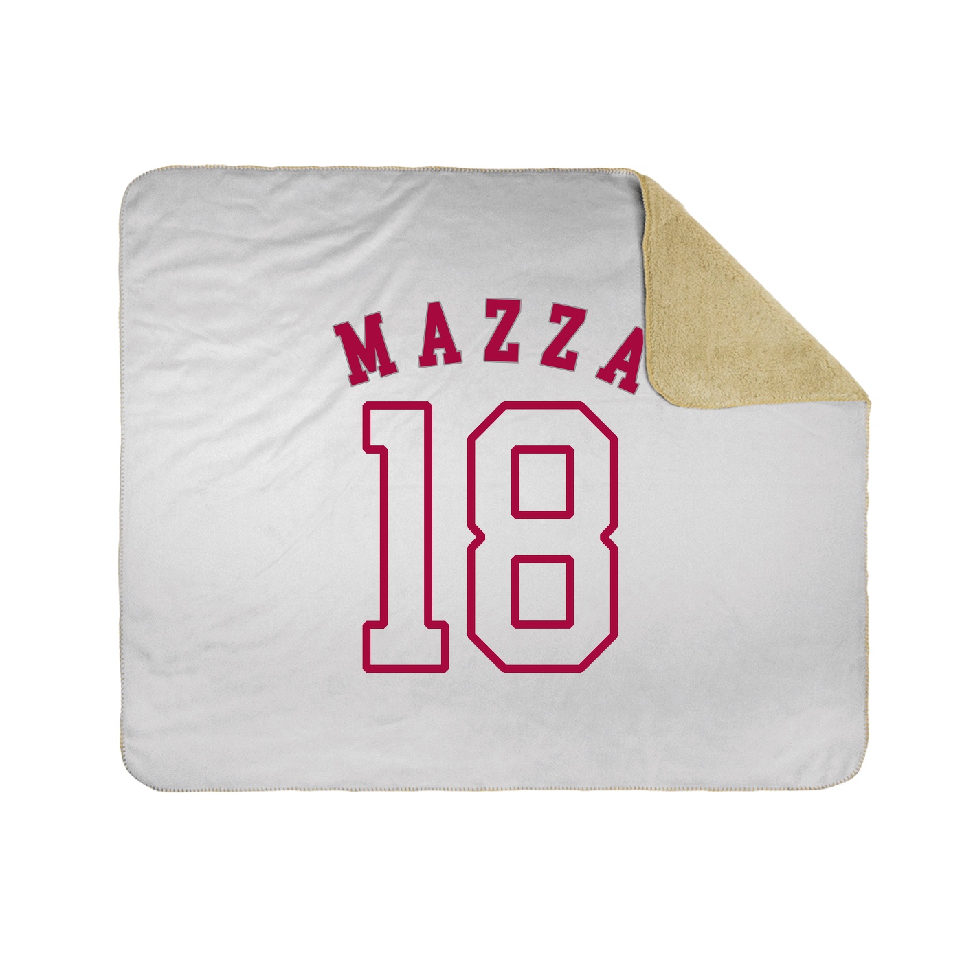 Throw Blanket — Shirsey Arch in White