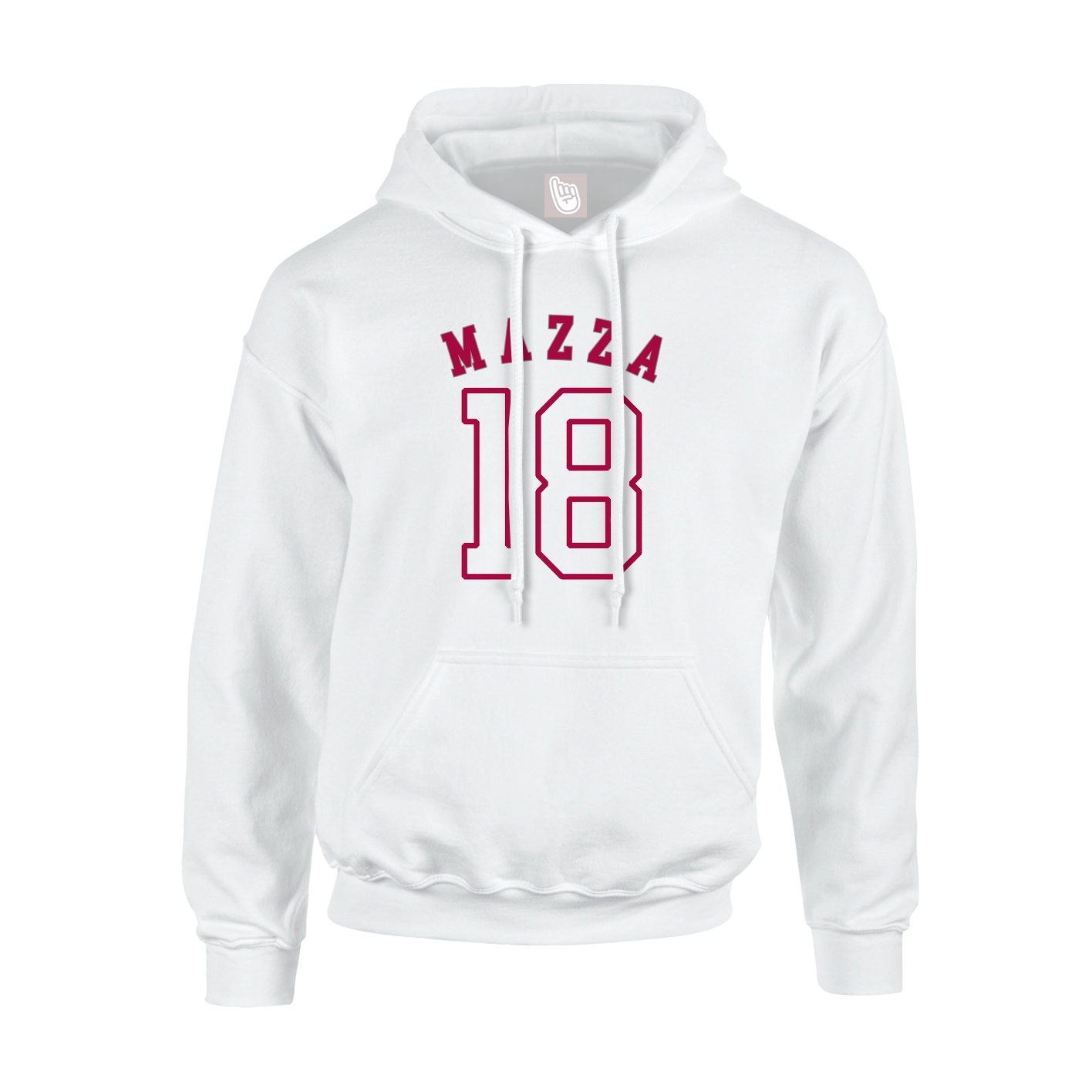 Hoodie — Shirsey Arch in White