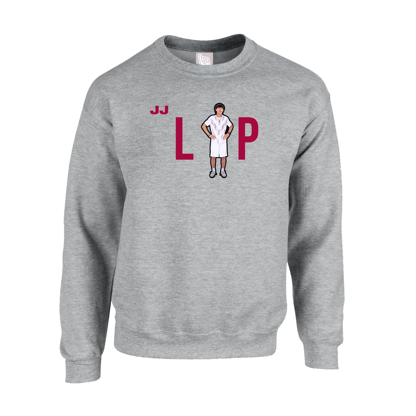 Fleece Crew — Player Name in Grey