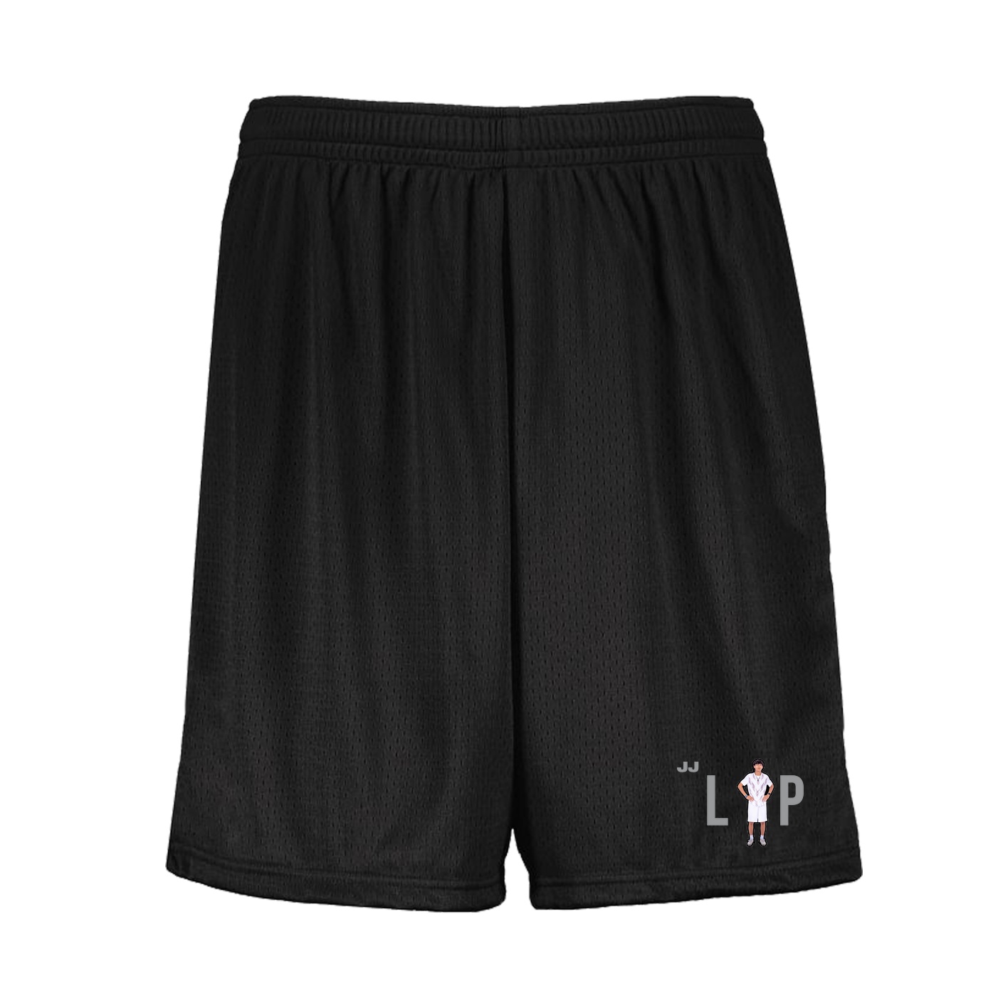 Shorts — Player Name in Black