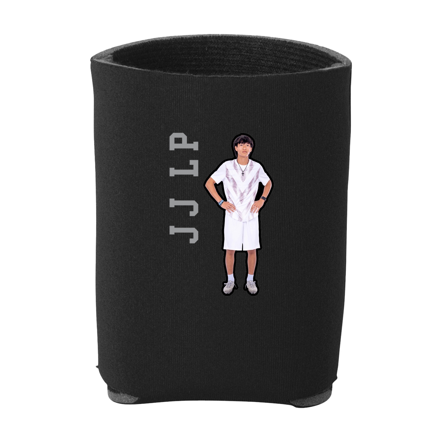 Can Holder — Name Vertical in Black