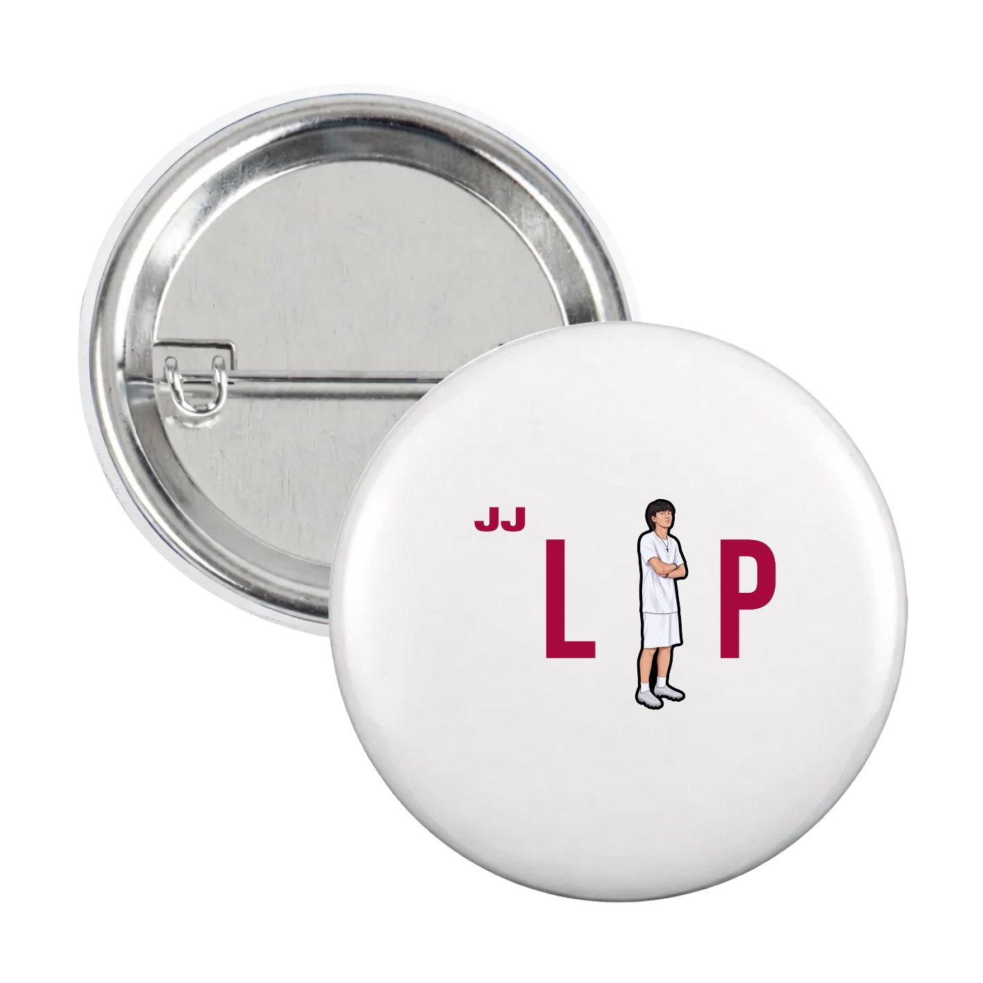 Game Day Button — Player Name in White
