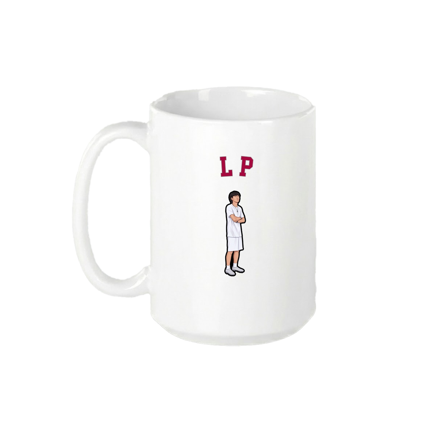 15oz Coffee Mug — Shirsey Arch in White
