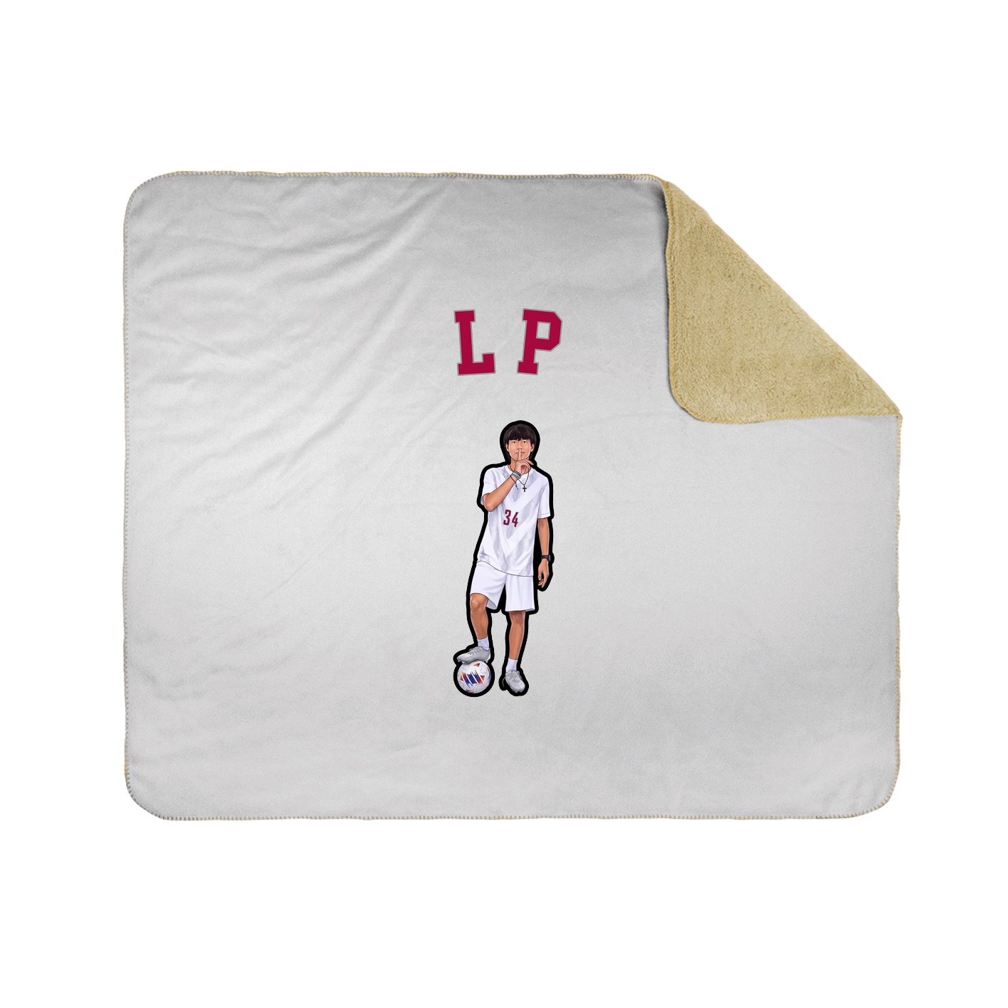 Throw Blanket — Shirsey Arch in White