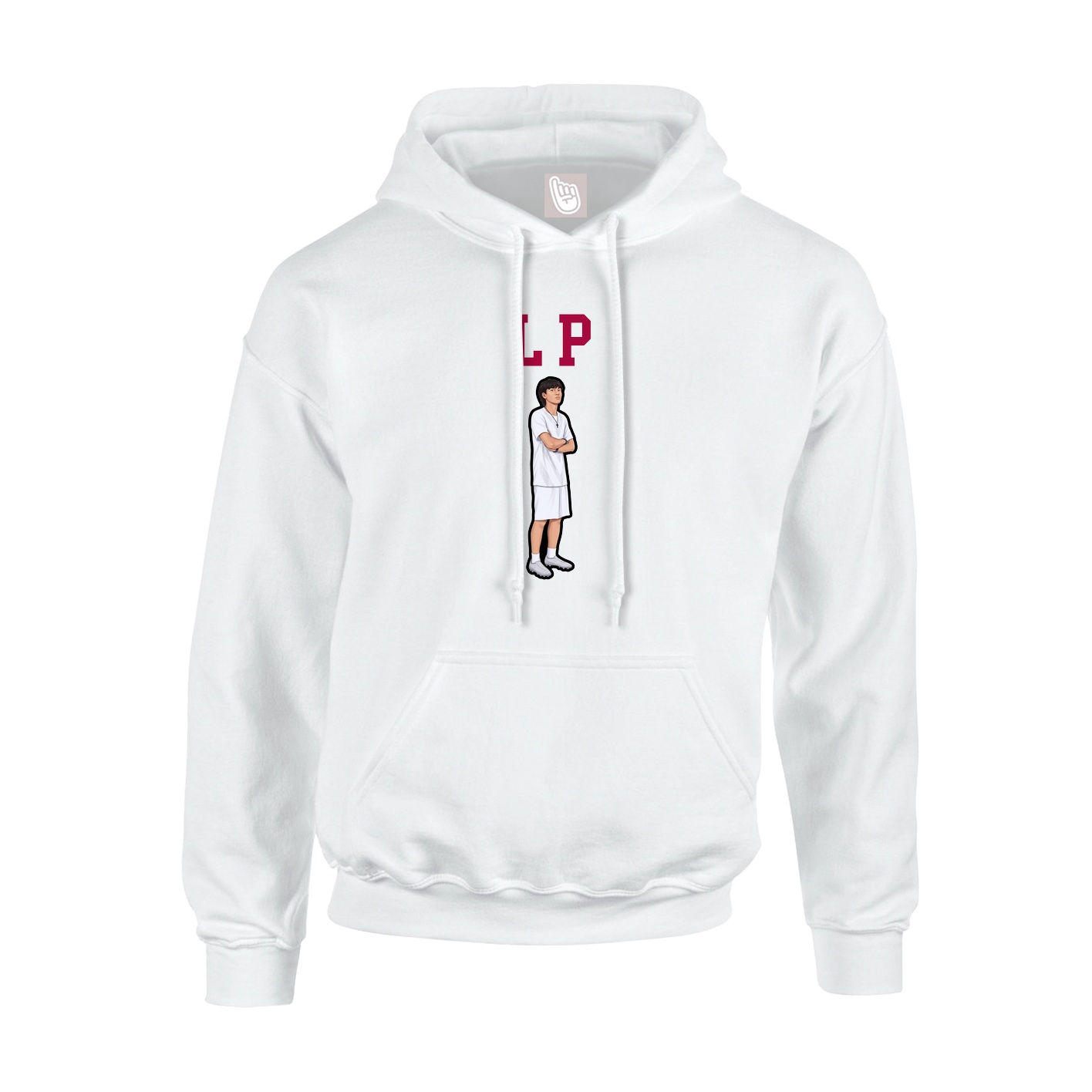 Youth Hoodie — Shirsey in White
