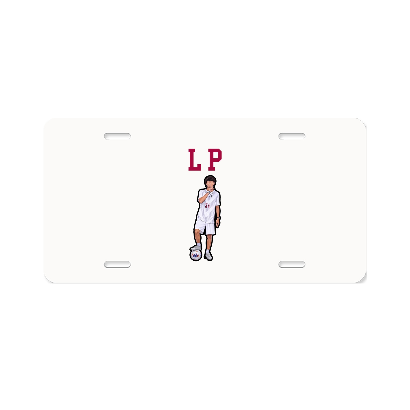 License Plate — Shirsey in Classic